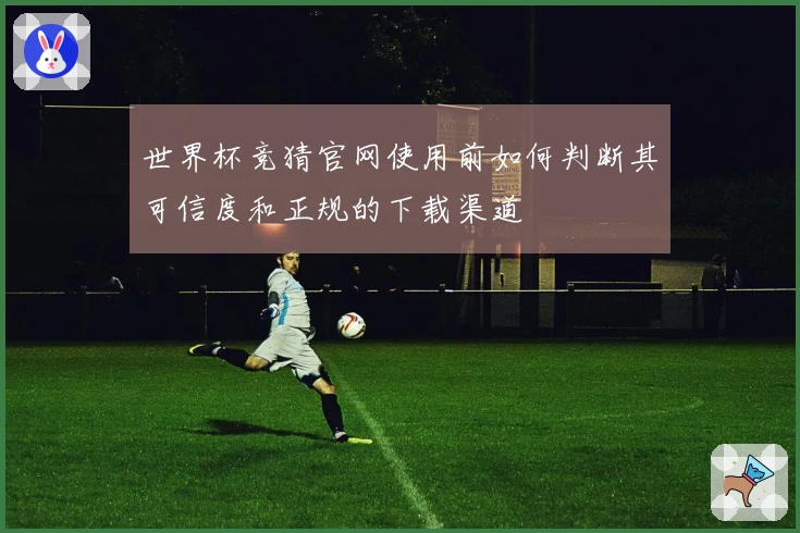 世界杯竞猜官网使用前如何判断其可信度和正规的下载渠道