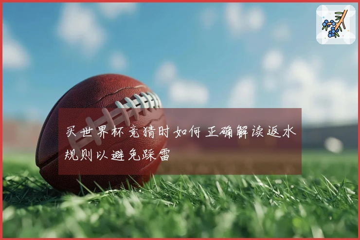 买世界杯竞猜时如何正确解读返水规则以避免踩雷