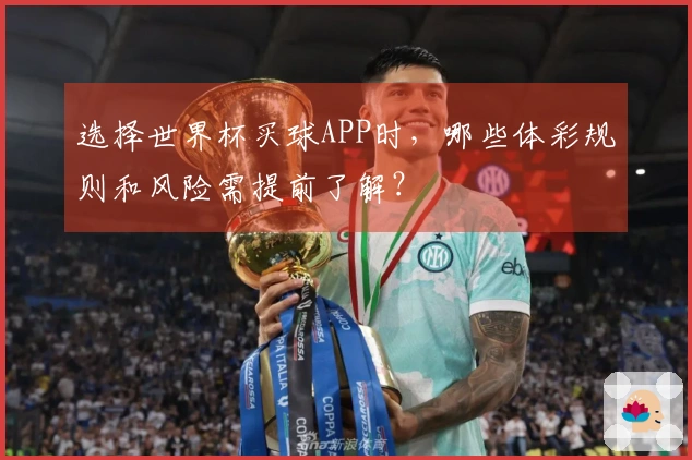 选择世界杯买球APP时，哪些体彩规则和风险需提前了解？